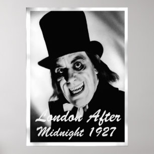 London Efter Midnight Poster