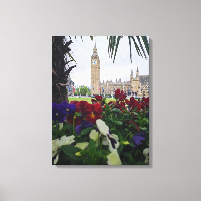 London Elizabeth Torn Classic view kanvastryck (Framsida)