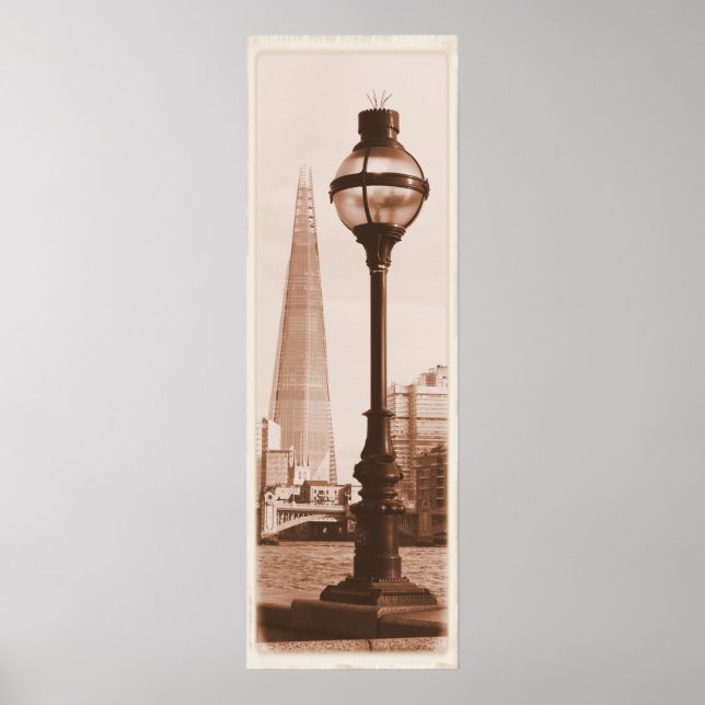 London - en fråga om perspektiv poster (Framsidan)