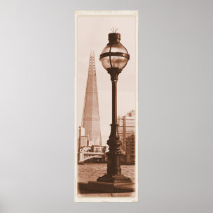 London - en materia av perspektiv poster