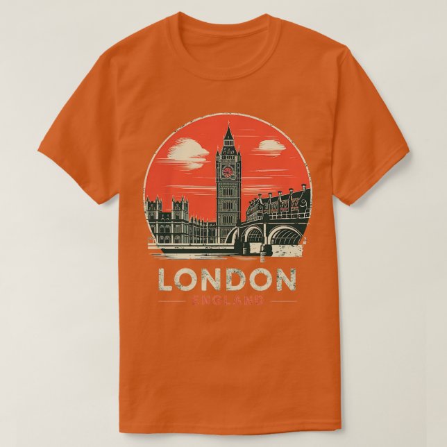 london england 1 t shirt (Design framsida)