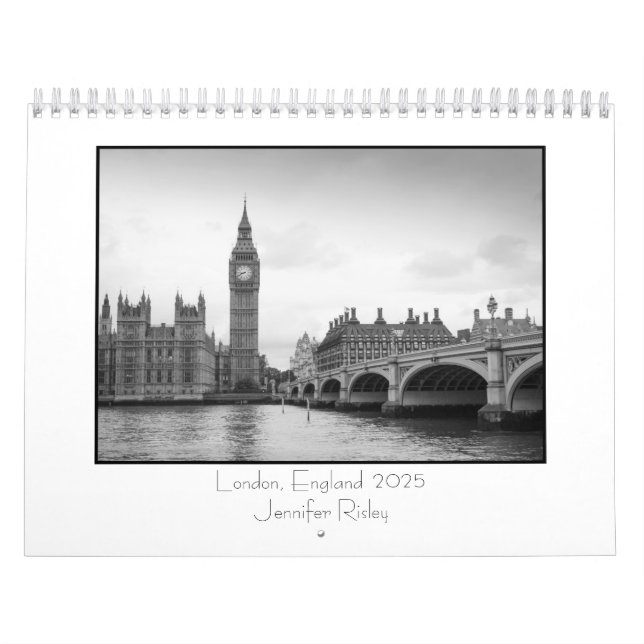 London, England - 2025 års kalender (Omslag)