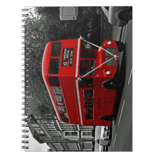 London England Anteckningsbok Med Spiral