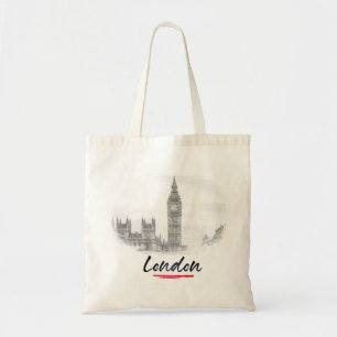 London - England - Big Ben Tygkasse