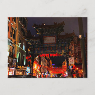 London, England Chinatown #1 Postcard Vykort