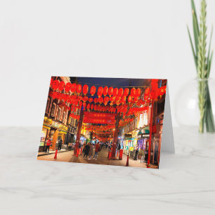 London, England Chinatown #2 Card Kort