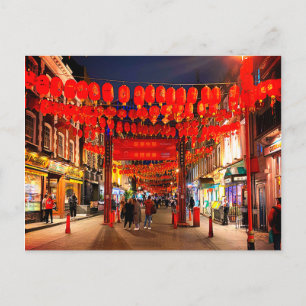 London, England Chinatown #2 Postcard Vykort