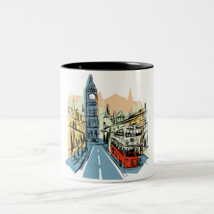 London England City Scape mugg