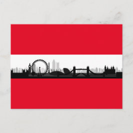 London England City Skyline Photo Bild Postcard Vykort