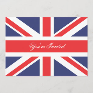London England Corgi med kronapartyinbjudan Inbjudningar