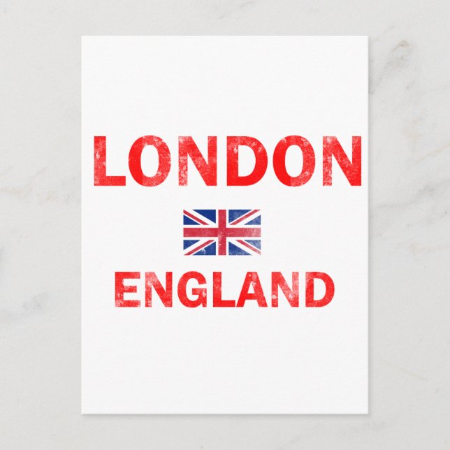 London England Designs Vykort (Framsida)
