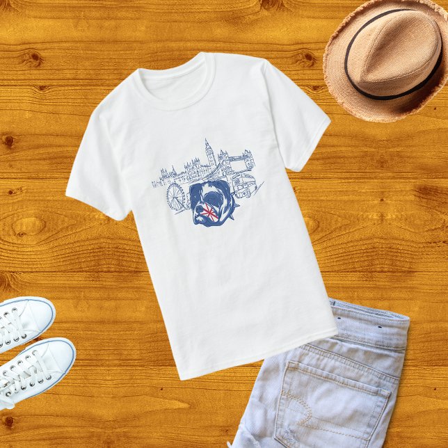 London England English Bulldog TShirt Tee (Skapare uppladdad)