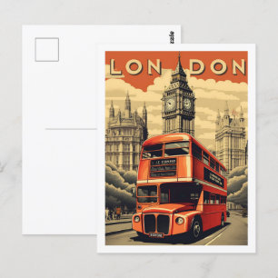 London England Förenade kungariket Berömd Travel S Vykort