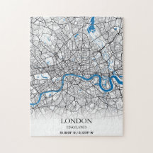 London England Förenade kungariket City Karta Trav