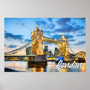 London, England, Förenade kungariket Poster