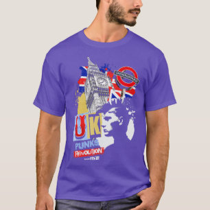 London England Förenade kungariket Punk Rock musik T Shirt
