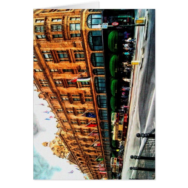 London England Hälsningskort (Framsidan)