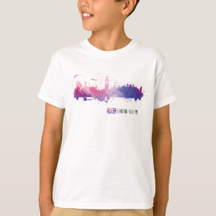 London England horisontstänk T Shirt