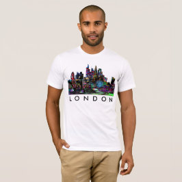 London, England i graffiti Tee Shirt