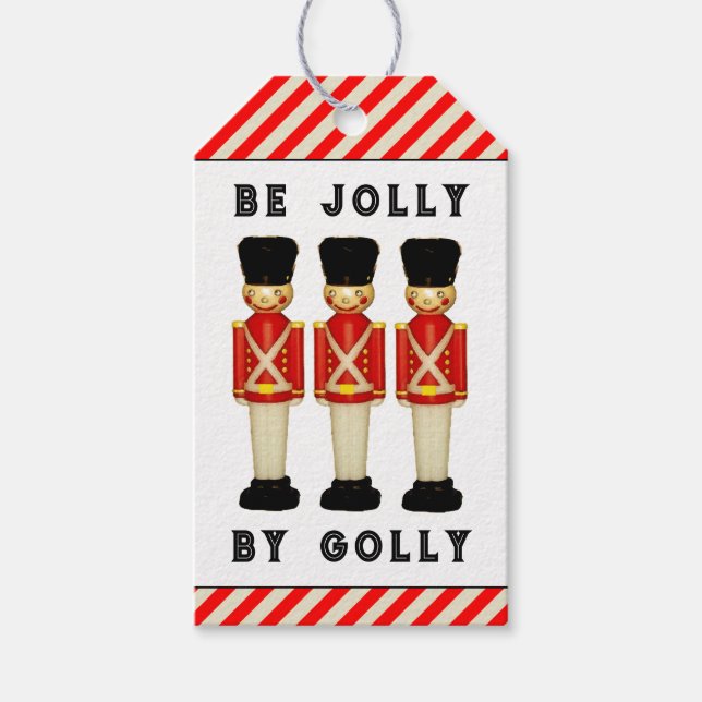 London England-jul Presentetikett (Framsidan)