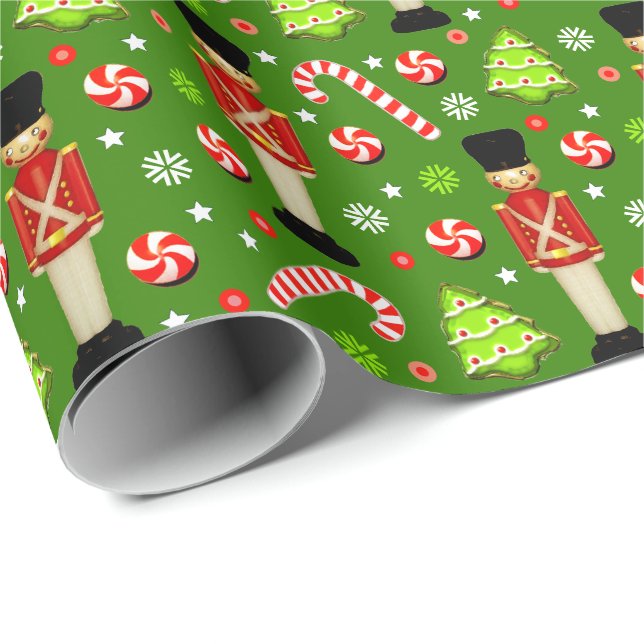 London England julklapp Presentpapper (Rullad Hörn)