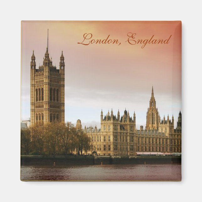 London, England Magnet (Framsidan)