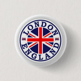 LONDON ENGLAND PIN BADGE UNION JACY KNAPP