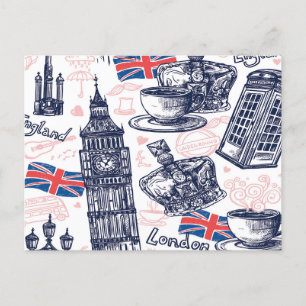 London, England Postcard Vykort
