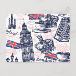 London, England Postcard Vykort