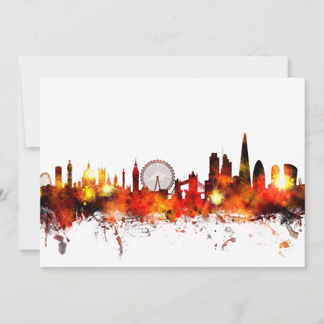 London England Skyline (Framsida)
