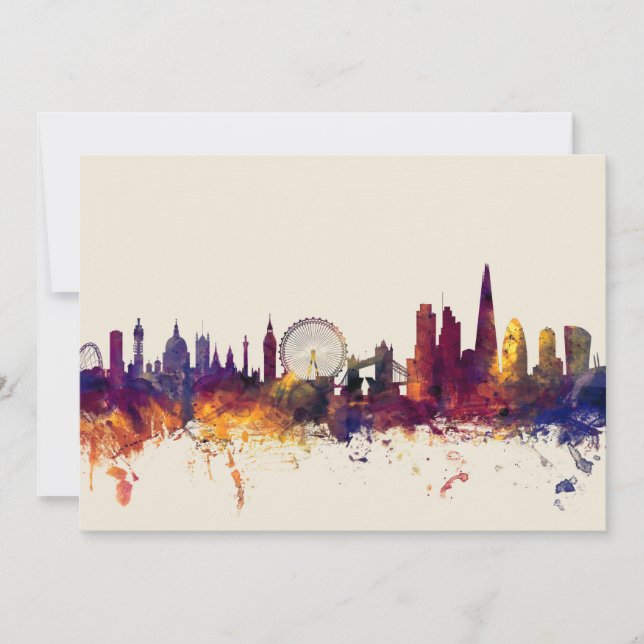 London England Skyline (Framsida)