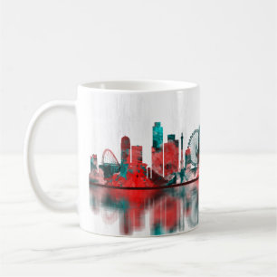 London England Skyline Kaffemugg