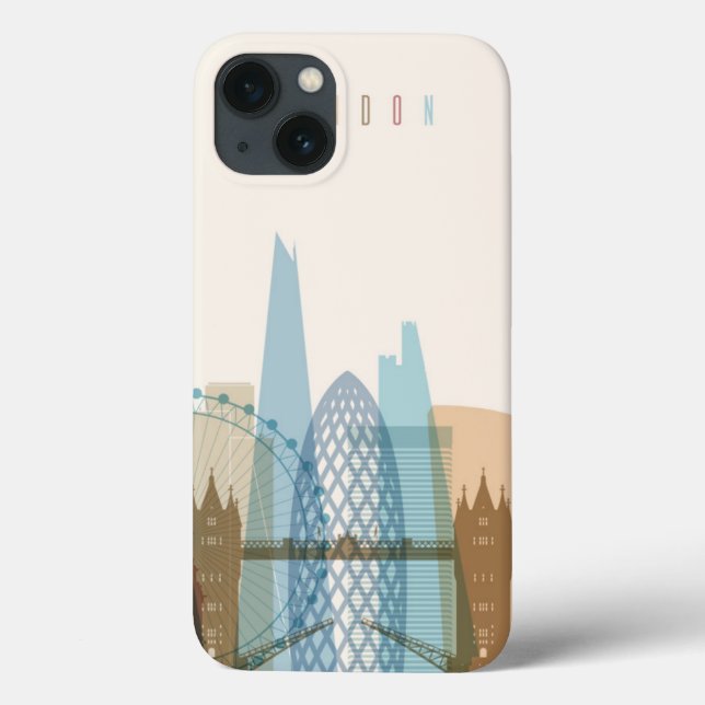 London England | stadshorisont (Baksida)