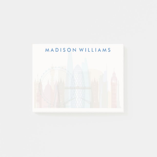 London England | stadshorisont Post-it Block (Framsida)