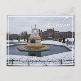 London England Storbritannien Arkitektur Vinter Vykort