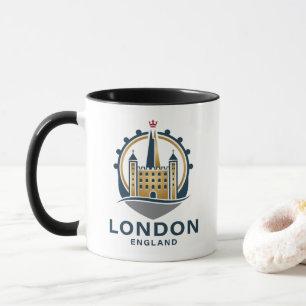 London England Storbritannien Mugg