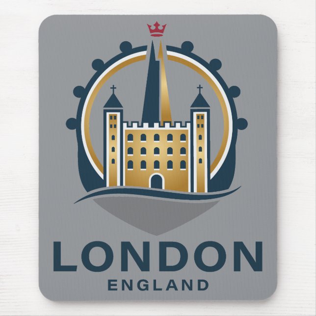 London England Storbritannien Musmatta (Framsidan)