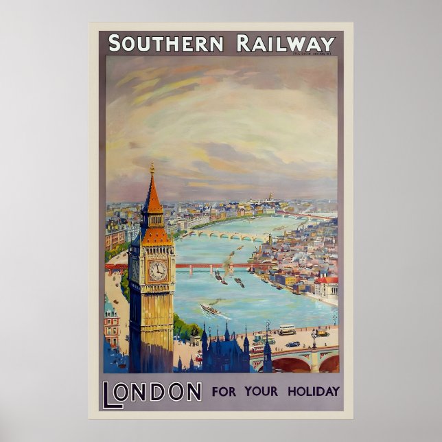 London England Storbritannien St Pauls-katedralen  Poster (Framsidan)
