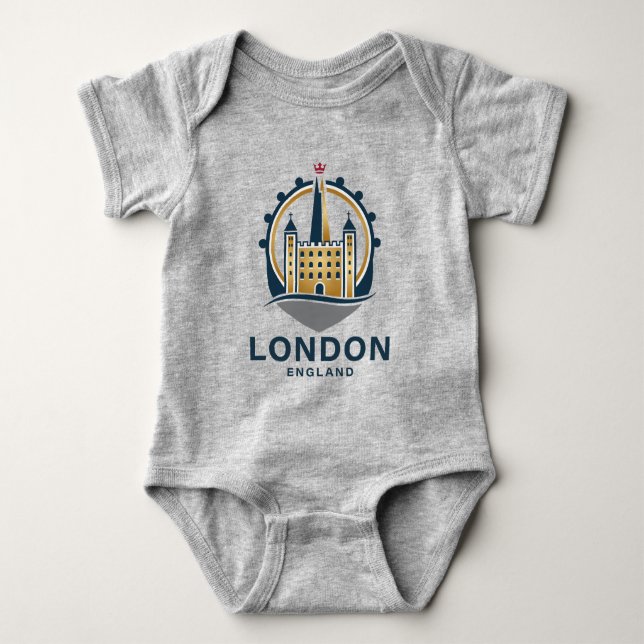 London England Storbritannien T Shirt (Framsida)