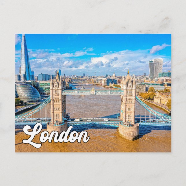 London, England, Storbritannien Vykort (Framsida)