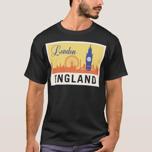 London England T Shirt (Framsida)