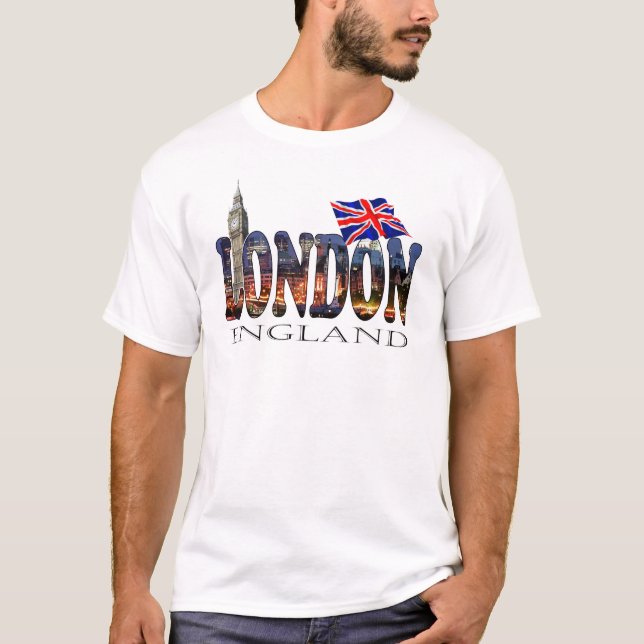 London England T-shirt (Framsida)