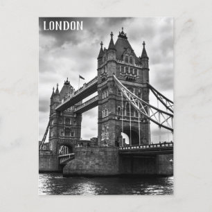 London England Torn Bridge Travel Photo Vykort