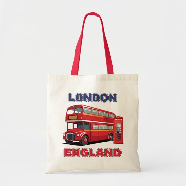 London England Tygkasse (Framsidan)