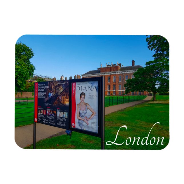 London England Underbar Britain Architecture Magnet (Horisontell)