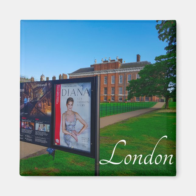 London England Underbar Britain Architecture Magnet (Framsidan)