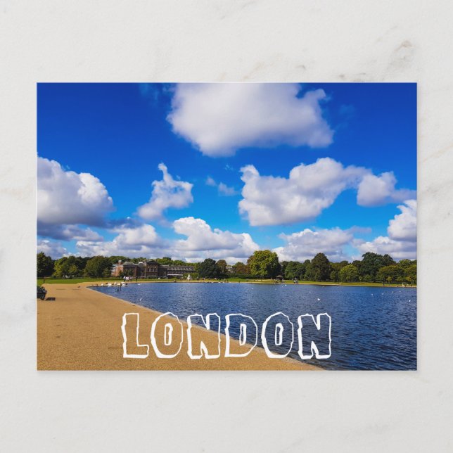 London England Underbar Britain Architecture Natur Vykort (Framsida)