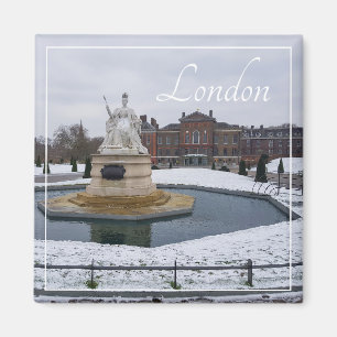 London England Underbar Britain Architecture Winte Magnet