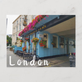 London England Underbar Britain Pub Architecture Vykort