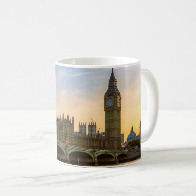 London England United Parliament UK Kaffemugg (Framsida höger)